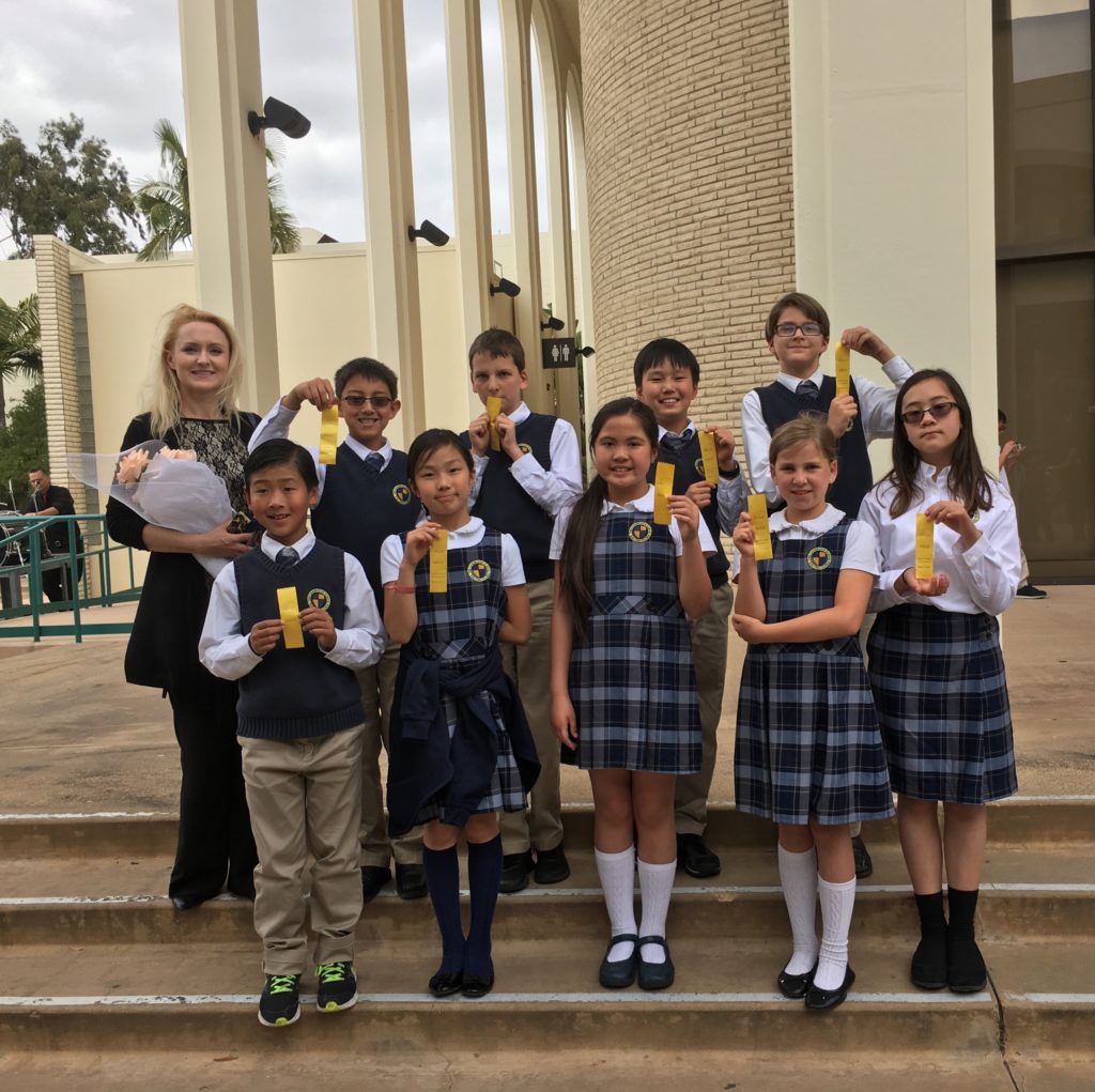 Six Time Music Memory Bee Champions! - The Cambridge School